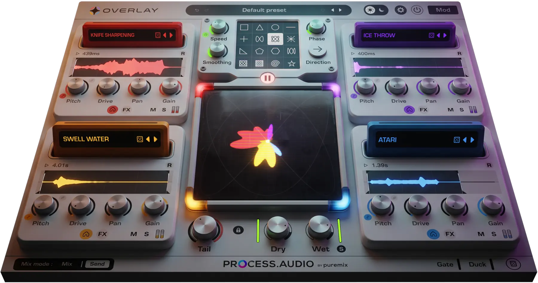 Overlay plugin interface