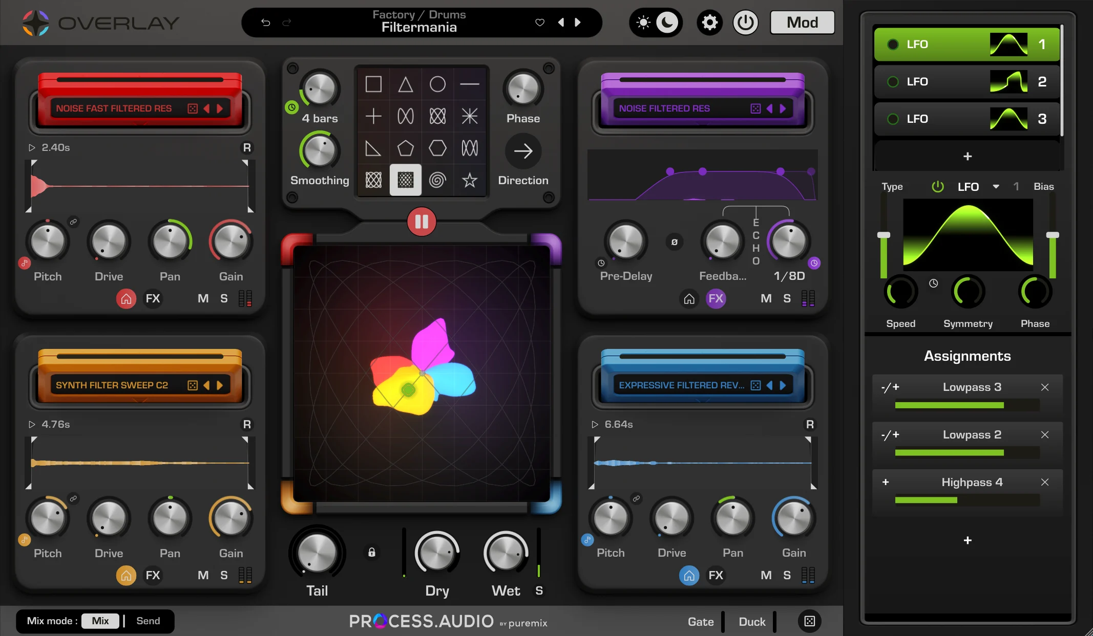 Overlay plugin interface